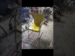 Metal chair restoration.