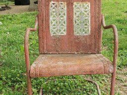 Rusty old chair