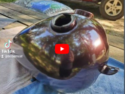 Coating tank and fender on my 1950